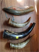 decorative horns 12"
