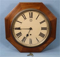 Restored New Haven 8-Day School Clock