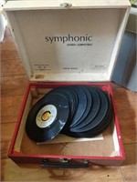 lot of 45s untested in a case