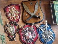 lot of medieval decor