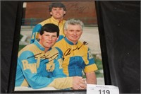 FRAMED PHOTO - 3 SULKY DRIVERS 'RW' SIGNED