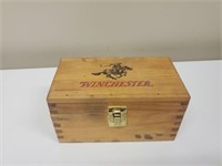 Old Winchester Wooden Box with Reload tools