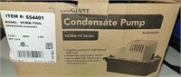 Condensate pump