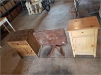 LOT OF VINTAGE FURNITURE AS IS