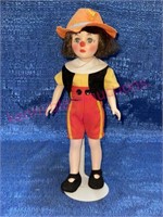 1975 EFFANBEE Pinocchio Doll 11in tall