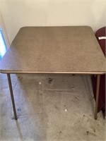 Folding Card Table