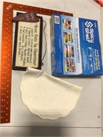 Spice shelf sign and placemat unclaimed reselling