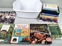 Cookbooks including better homes, low carb and