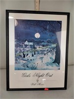 "Girls Night Out" Will Moses signed framed print