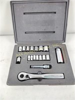 Craftsman 1/4 and 3/8 Drive socket wrench set