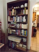 Book shelf with ALL contents