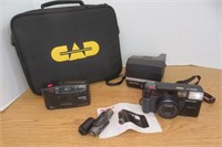 Pentax Camera, Polaroid & Vivitar