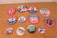 Authentic Campaign Political Buttons Nixon+