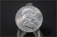 1963-D Uncirculated Franklin Half Dollar