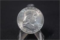 1954-D Uncirculated Franklin Half Dollar