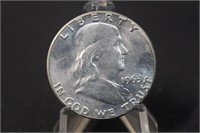 1963 Uncirculated Franklin Half Dollar