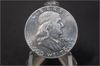 1962 Uncirculated Franklin Half Dollar