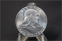 1962-D Uncirculated Franklin Half Dollar