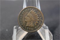 1895 Indian Head Cent with Liberty