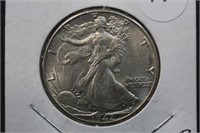 1942 Uncirculated Walking Liberty Silver Half