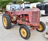 Massey 33 Gas Tractor, Runs/Drives, s/n: 5555,