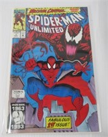 Marvel Spiderman Unlimited #1 comic book.