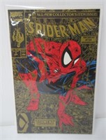 Marvel Spiderman #1 Todd McFarlane gold cover.