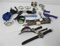 Assortment of wristwatches. Includes Quartz,