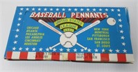 Fantastic NOS vintage baseball felt pennants in
