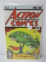Superman 50 Years Action comic book.