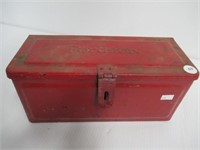 Fordson toolbox. Measures: 5"Hx11-1/4"W.