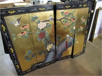 6 ORIENTAL PANELS W/MOTHER-OF-PEARLO  36" TALL