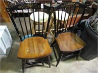 2 HITCHCOCK CHAIRS