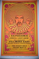 Jimi Hendrix "Experience" by David Byrd COA