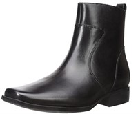 Rockport Men's Toloni Ankle Bootie, Black, 12 W