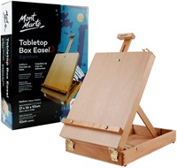 NIDB Mont Marte Adjustable Table Top Wood Box Ease