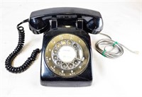 VINTAGE BLACK ROTARY TELEPHONE