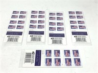 Lot of 100 first class stamps