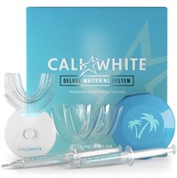 New Cali White Vegan Teeth Whitening Kit with LED