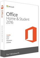New Microsoft Office Home and Student 2016