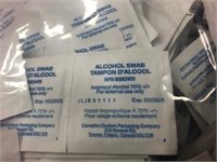 Alcohol Swabs, Bulk Bag of 500+, BB 03/25