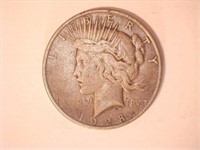 1928-S Peace Silver Dollar;