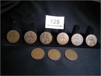 George V UK Copper Half Pennies;
