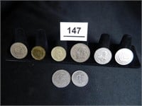 Foreign Coins; 1943-3 Pence; British Pound;