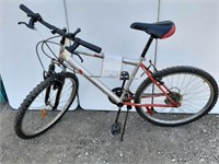 USED SUPERCYCLE SILVER MOUNTAIN BIKE ,