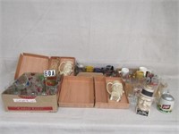 LOT OF ASSORTED GLASSWARE: