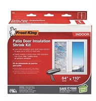 New Frost king Patio door Insulation shrink kit