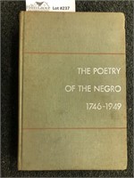 The Poetry of the Negro 1746-1949 by Langston