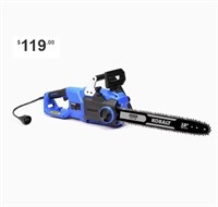 18" Kobalt Electric Corded Chainsaw 15 Amp