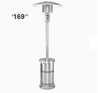 USED Stainless Steel Patio Propane Heater